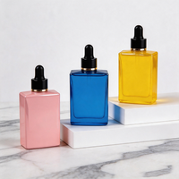 Flacon compte-gouttes en verre personnalisé de luxe, étanche et anti-fuite, pour huiles essentielles, 30, 50, 100 ml, avec étiquette privée