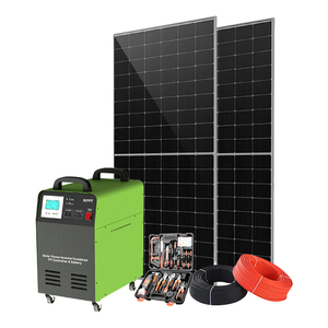ชุดโซลาร์เซลล์ SNADI 300w 500w 1000w 1500w สำหรับบ้าน ชุดโซลาร์เซลล์ครบชุด ระบบพลังงานแสงอาทิตย์ พร้อมแบตเตอรี่และพอร์ต DC - Product Image 1