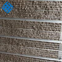 Grillage de plâtrage robuste en acier inoxydable de 1/8 pouce à nervures plates pour plafonds, murs, EIFS et renforcement