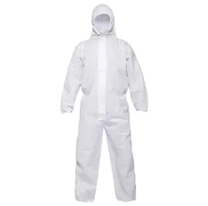Junlong yüksek kalite tek kullanımlık koruma takım elbise tek kullanımlık tulum tıbbi tulum EN14126