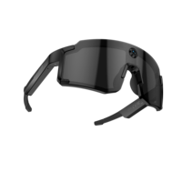 Lunettes de sport Meta Display avec verres miroir, navigation GPS intégrée, microphone intégré, protection IP68, verres polarisés, protection UV400, OEM
