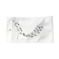Série d'orthodontie dentaire de haute qualité : Brackets colorés tendance et gouttières orthodontiques métalliques temporaires