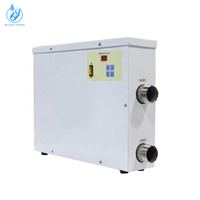 Couronne d'eau Conception personnalisée Meilleure pompe à chaleur Chauffe-piscine électrique numérique pour spa et piscine 220V 380V 5.5-60kw