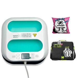 Mini presse à transfert thermique portable pour t-shirts, chaussures et chapeaux - Product Image 1