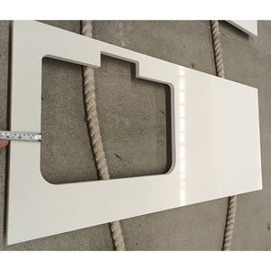 GOLDTOP ODM OEM Quartzo Dalle de quartz blanc 2002 Dalles de quartz blanc pur pour comptoir d'hôtel moderne Forme de grande dalle - Product Image 2