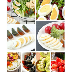 Wholesale <b>Kitchen</b> <b>Accessories</b> 3 in 1 Slicers for Hard Boiled Slice Modes Heavy Duty Stainless Steel Cutter Cooking Tool - Product Image 2