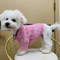 Neuer Niedlicher Klassischer Gestrickter Bunter Nerzvelours-Pullover mit Polsterung Umweltfreundlich Kältebeständig Warm für den Winter