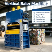 Prensa Compactadora de Cartón Hidráulica Vertical de Calidad Premium para Reciclaje de Cajas de Cartón