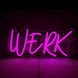 Nhà Máy Trực Tiếp LED Neon Đèn Dấu Hiệu Tình Yêu Hình Dạng Pin Powered Bảng Phòng Đọc Sách Đèn Cạnh Giường Ngủ Với Cơ Thể Bằng Nhựa Cho Phòng Khách - Product Image 4