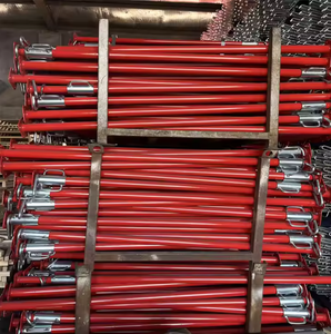 Andamio de construcción de marco de acero europeo 0,75 m de ancho Encofrado de construcción ajustable Soporte de acero Jack Post Hoteles tradicionales - Product Image 4