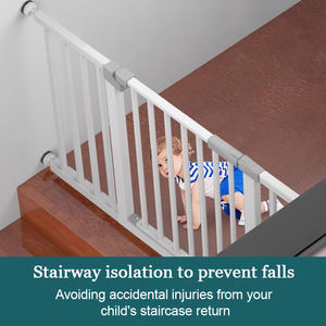 ODM gerbang anjing dapat ditarik untuk rumah tangga lebar pagar gerbang anjing pintu hewan peliharaan gerbang keselamatan bayi - Product Image 3