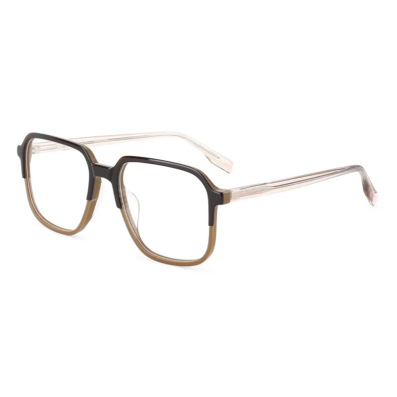 Retro Trending Men Women Optical Fashion Computer Acetate Glasses Eyewear Styles Square Eyeglasses Frames