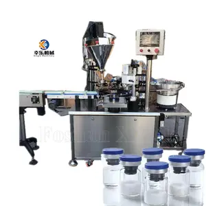 Injection And Stoppering Capping Compact Vials Vial Milk Powder Filling Machine