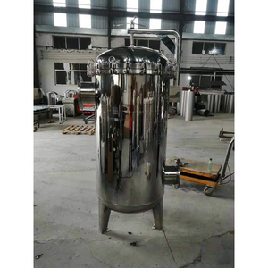 SSS304 सुरक्षा फिल्टर 1 माइक्रोन या 5 माइक्रोन निस्पंदन सटीकता से पानी से अधिकांश छोटी अशुद्धियों को हटा देता है - Product Image 1