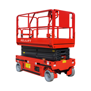 시저 리프트 접이식 다리 |   RELILIFT 7.8m 전동 플랫폼 |   2인용 100kg 용량 |   고탄소강 |   실내/실외 - Product Image 5