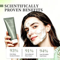 Nettoyant Visage au Soufre Anti-Acné, Nettoyant Moussant Antibactérien Purifiant en Profondeur, Contrôle du Sébum, Purification des Pores, Élimination des Imperfections