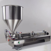 Machine de remplissage horizontale haute précision pour liquides et pâtes épaisses, pneumatique, pour lotion corporelle, crème pour le visage, savon liquide