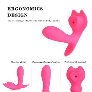 Innovativo Vibratore a Doppia Testa con Funzione di Aspirazione, 10 Modalità di Vibrazione per Stimolazione del Punto G e Clitoridea, Giocattoli Sessuali - Product Image 4