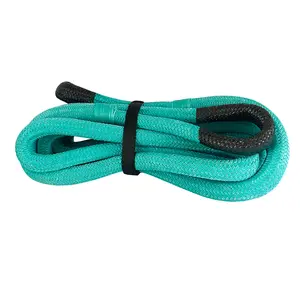 Off-Road 4x4 Emergency Tools Heavy Duty Nylon 4x4 Towing Strap Double Braided With Soft Shackle