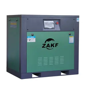 ZAKF refrigerator Small silent portable IP54 10BAR 15KW 20HP Screw Air Compressor compressors