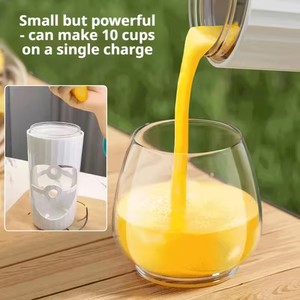 Juego de Licuadora 4 en 1 al por Mayor, Mezcladora de Alimentos de Alta Velocidad con 6 Cuchillas, Exprimidor Portátil - Product Image 4