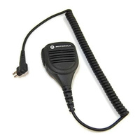 Microphone de haut-parleur à distance PMMN4013A avec protection anti-vent et prise jack 3,5 mm pour radio bidirectionnelle Motorola CP200d R2 BPR40