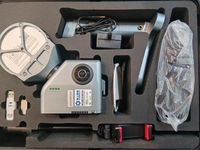 Scanner laser 3D LiDAR portable Geosun GS-100G SLAM, portée 120 m, 640 K points/s, système de cartographie mobile RTK PPK à 16 canaux