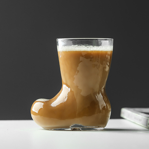 Creative Bar Drôle <span class=keywords><strong>verre</strong></span> à café Footed Shoe Boot Shaped Beer glass Shoe Shot Glass - Product Image 5