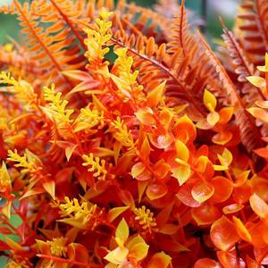 Autumn Artificial Plants 30cm-100cm High Simulation Leaves Indoor Outdoor Decorative Flower Thanksgiving Home <b>Wedding</b> <b>Props</b> - Product Image 2