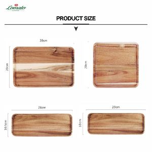 Laser In Logo Cổ Phiếu Nhà Máy Trang Trí Nội Thất Hình Bầu Dục Vuông Không Thường Xuyên Hình Chữ Nhật Keo Tấm Gỗ Món Ăn Và Gỗ Bánh Tráng Miệng Khay - Product Image 2