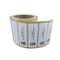 Etiqueta RFID UHF de Largo Alcance ISO 18000-6C, Imprimible, Autoadhesiva, para Gestión de Inventario y Logística de Almacenes