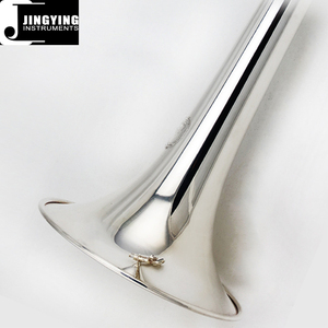 Strumento a Fiato in Ottone Jingying Music 2023, Tromba Professionale in EVA Tonalità Mi♭/Re con Corpo in Ottone, Valvole in Monel, Placcata in Argento - Product Image 6