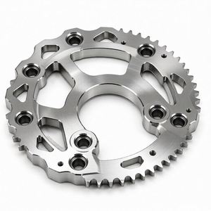 Support de pignon arrière et plaque adaptatrice en aluminium CNC 7075 personnalisés pour moto tout-terrain/scooter (OEM) - Product Image 2