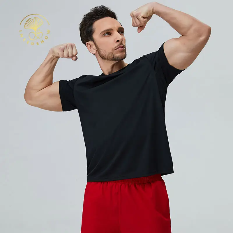 Wholesale Gym Clothes Oversized Workout Man Fitness Compression Quality T Shirts Men's Clothing Short Sleeve T-shirts For Men