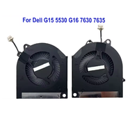 Kipas Pendingin CPU GPU Laptop DC 5V untuk Dell G16 7630 7635 G15 5530 Pendingin Notebook Gaming Radiator EG75070S1 C950 C960 C930 C940
