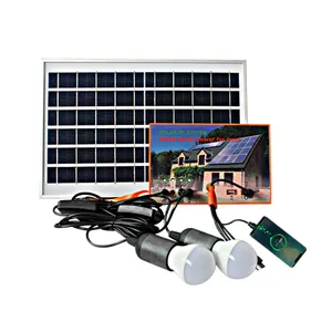 10W Mini sistema solare sistema di energia solare kit di illuminazione solare per la casa per il sud est Ais e l'africa