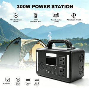 Emergency Camping household <b>solar</b> <b>generator</b> 300w lifepo4 portable power station - Product Image 3