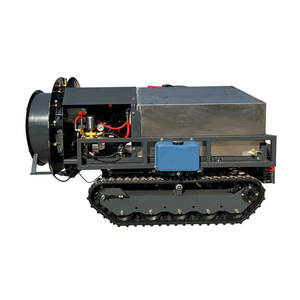 Baling-baling listrik Orchard Nursery truk semprot Remote Control mesin Crawler Driverless pompa penyemprot pertanian baru - Product Image 5