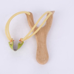 Fionda in Legno per Caccia con Elastico, Tradizionale, per Bambini, Attività all'Aperto, Accessori per Caccia, Giocattoli Educativi - Product Image 5