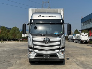 Camion frigorifique FOTON AUMAN de 6,8 m, camion de la chaîne du froid, fourgon frigorifique diesel pour la logistique alimentaire surgelée longue distance, automatique - Product Image 2