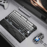 NUEVO Teclado Inalámbrico para Juegos GravaStar Mercury K1, Teclado Mecánico para Juegos con Triple Modo y Interruptores Intercambiables en Caliente