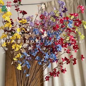 ดอกซากุระประดิษฐ์จาก HuaDing Studio ดอกไม้ผ้าไหมสำหรับตกแต่งเพดานงานแต่งงาน ใช้เป็นพร็อพสำหรับถ่ายภาพในสตูดิโอ - Product Image 1