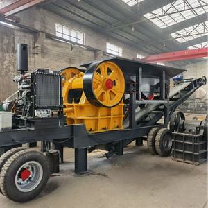 เครื่องบดหินแบบเคลื่อนที่ได้อุปกรณ์บดกรามที่สามารถเคลื่อนย้ายได้ - Product Image 3