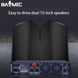 AOSHEN <span class=keywords><strong>T3</strong></span> Système de sonorisation professionnel 2 canaux <span class=keywords><strong>PA</strong></span> <span class=keywords><strong>T3</strong></span> KTV Conférence Performance Stage Amplificateur de puissance haute puissance - Product Image 5