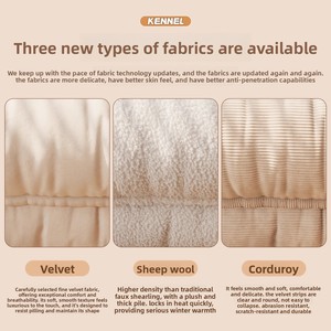 Sofá Cama Ajustable de Doble Uso para Descansar y Dormir, Estilo Moderno Minimalista, Felpa, para Dormitorio - Product Image 2