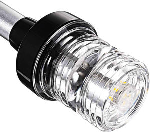 Luces LED para Barcos, Blancas, 360 Grados, Plegables, con Enchufe Fijo, Luz de Popa, 3NM, Luces Blancas - Product Image 5