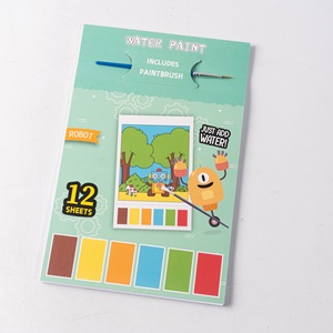 Libro da Colorare con Acqua Profumata Personalizzato per Bambini, Stampa Diretta dalla Fabbrica, Kit Artistico Completo con Pennello, Giocattolo Creativo - Product Image 2