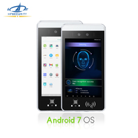 HFSecurity HF-RA08 Sistema di Controllo Accessi con Riconoscimento Facciale, Software Pronto all'Uso, SDK Gratuito, IP65, Doppia Telecamera per Palestre