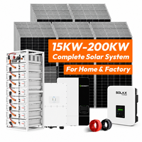 Hybrid-Solaranlagen-Energiespeichersystem 30 kW 30kW 50kW 100kW 150kW 15kW Netzunabhängiges All-in-One-Solarstromsystem-Kit