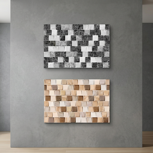 Carreaux muraux en céramique pour extérieur et salle de bain, design briques colorées, aspect brique réfractaire, finition mate rustique, épaisseur 8 mm, 300x450 mm - Product Image 3